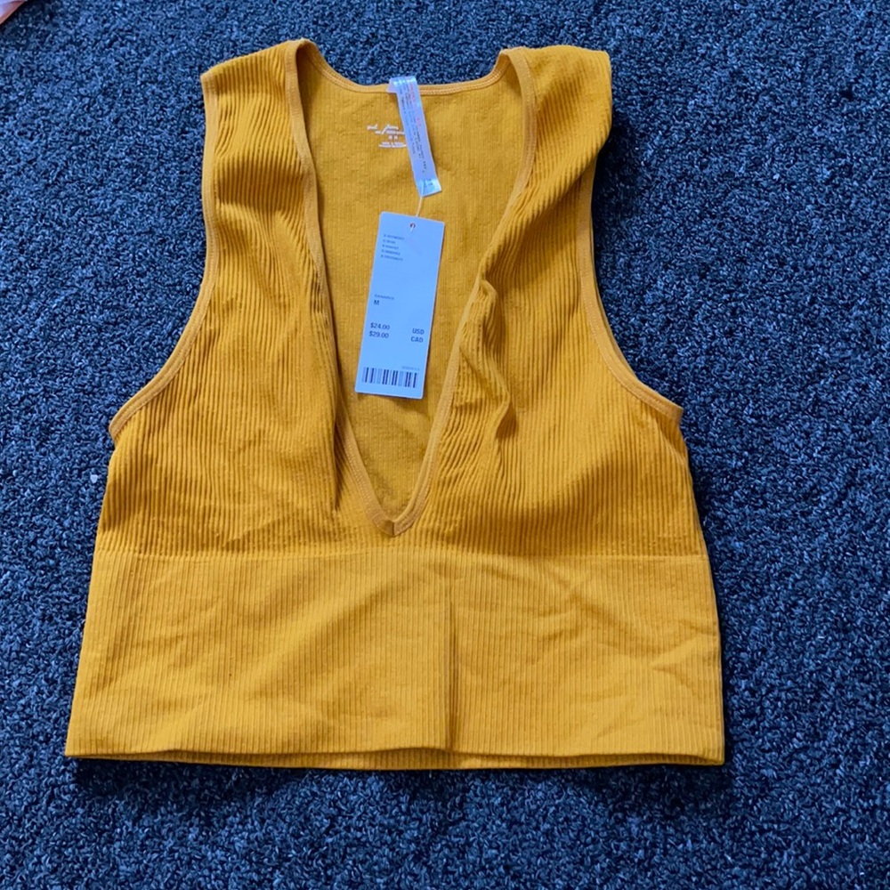 Out from Under mustard tank top